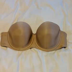 Strapless bra